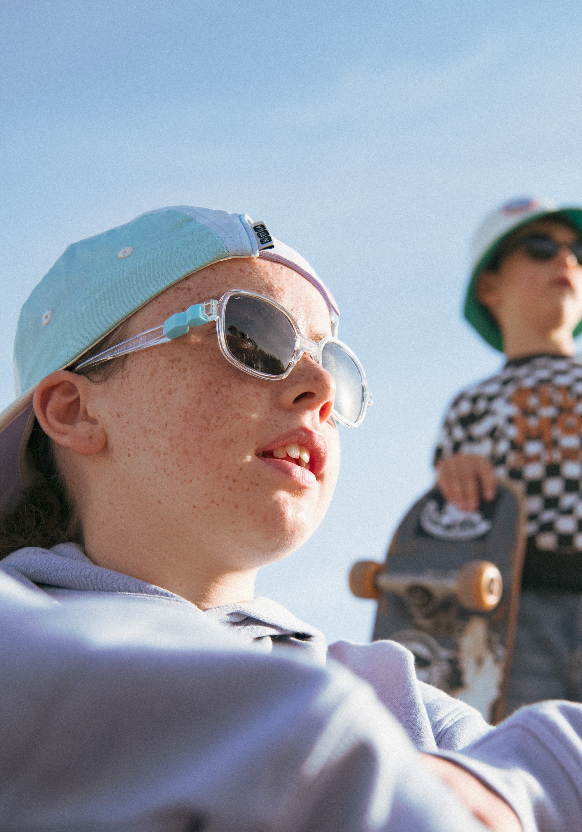 Ochelari de soare polarizați 4-12 ani - Urban Cristal Blue