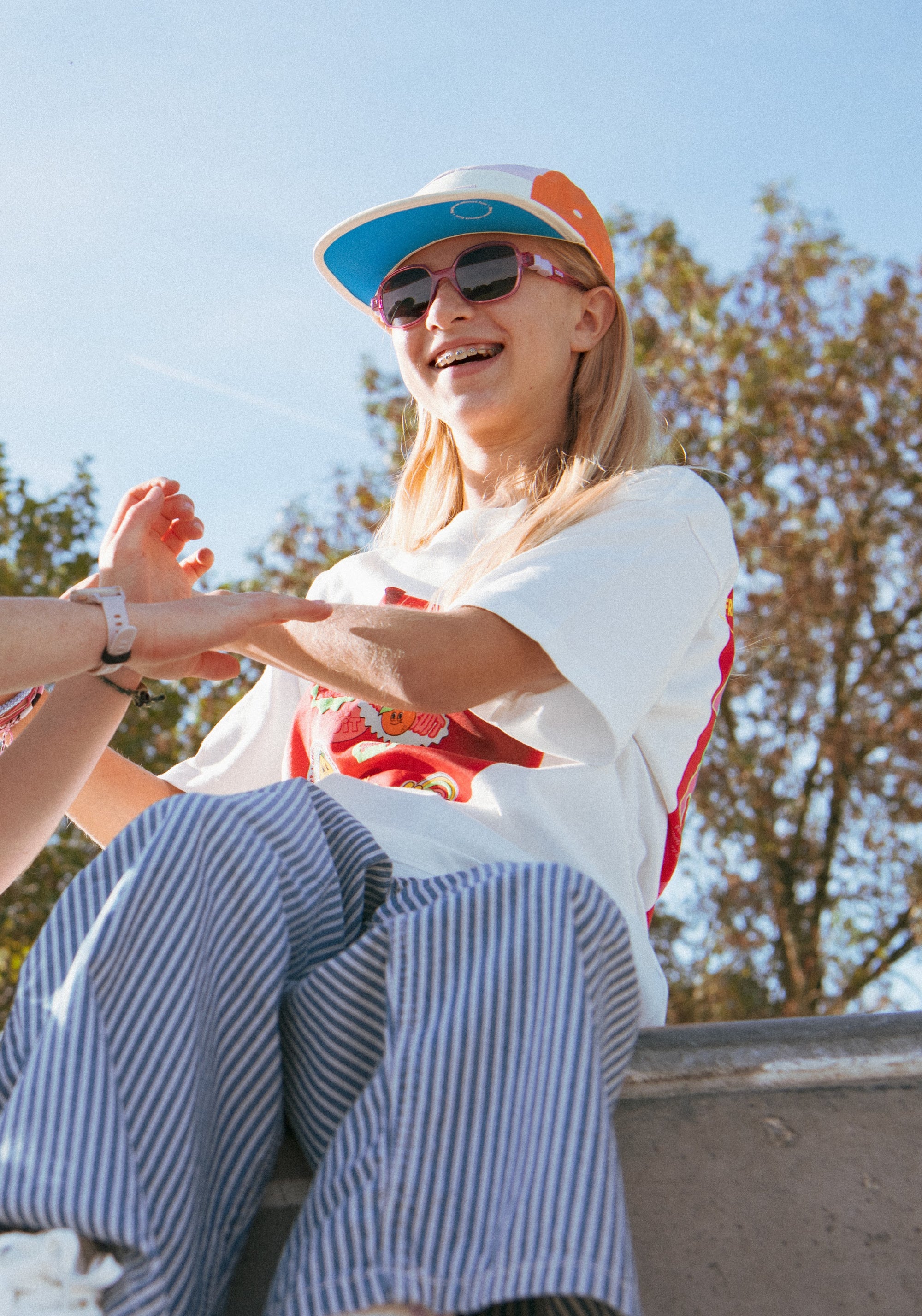 Ochelari de soare polarizați 4-12 ani - Urban Fuschia Lavender