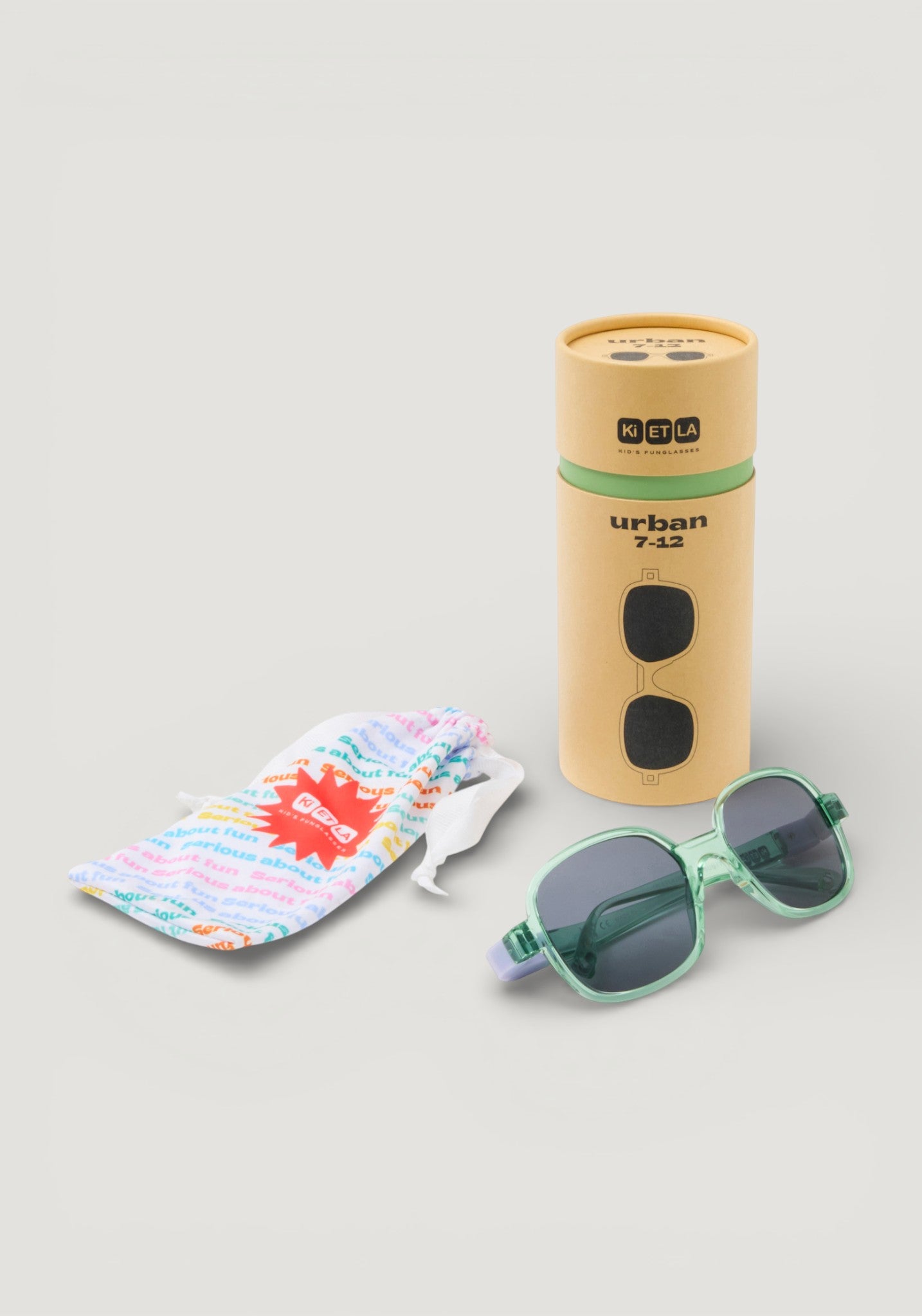 Ochelari de soare polarizați 4-12 ani - Urban Green Lavender