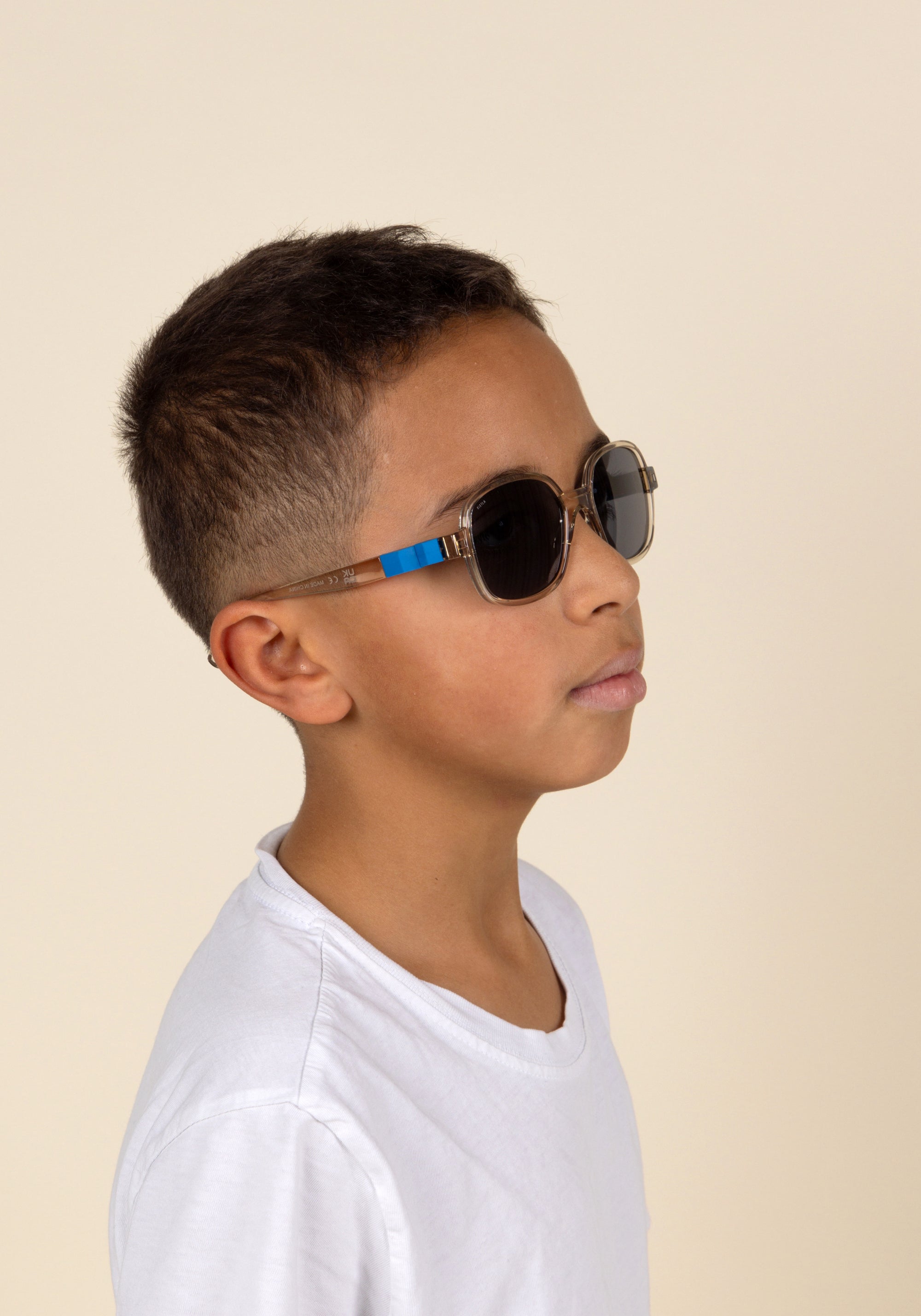 Ochelari de soare polarizați 4-12 ani - Urban Moka Blue