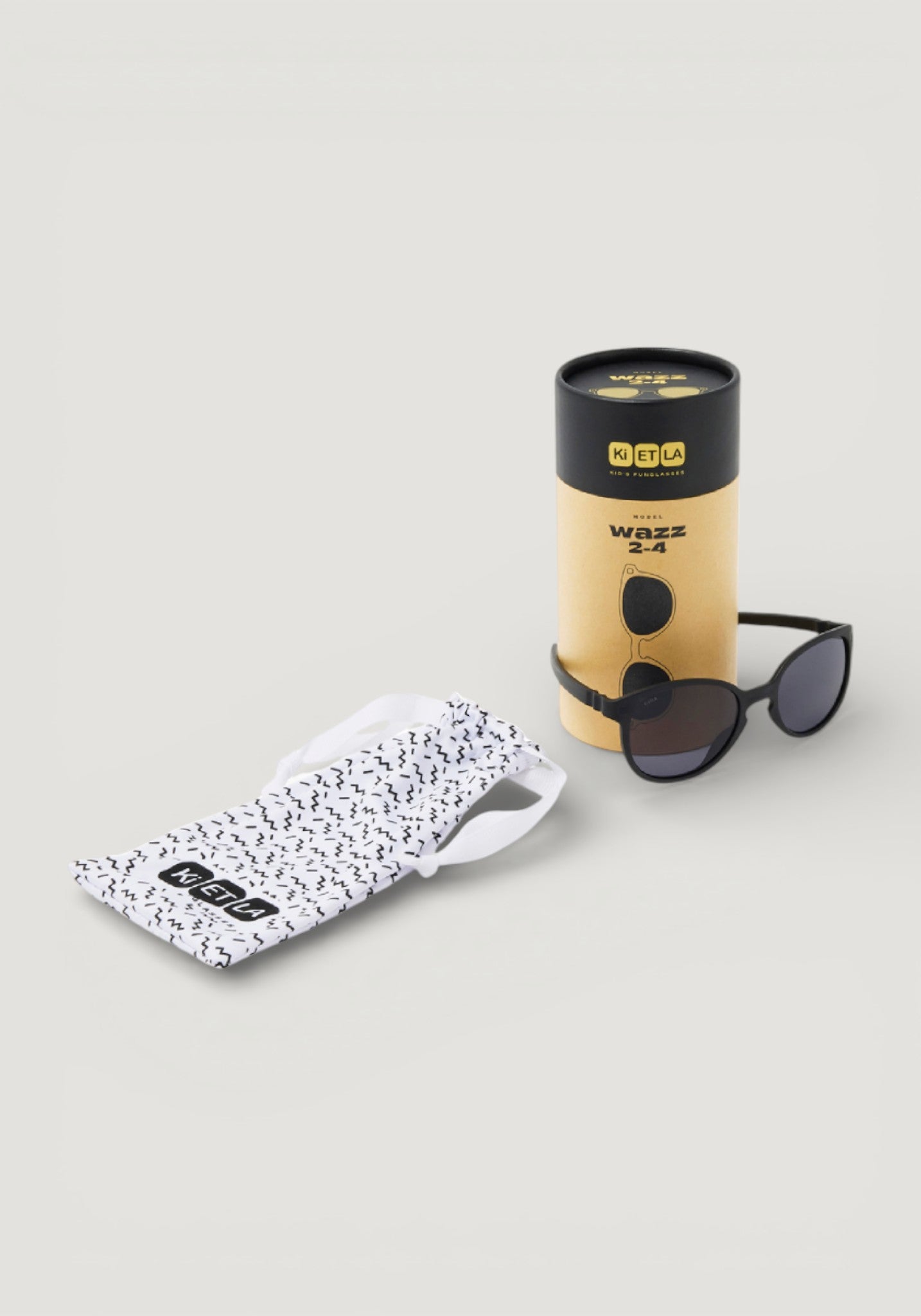 Ochelari de soare polarizați 4-12 ani - Wazz Black