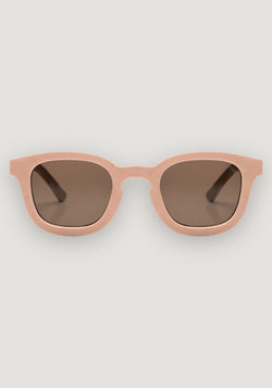 Ochelari de soare 4-8 ani - Square Apricot Cream HipHip.ro