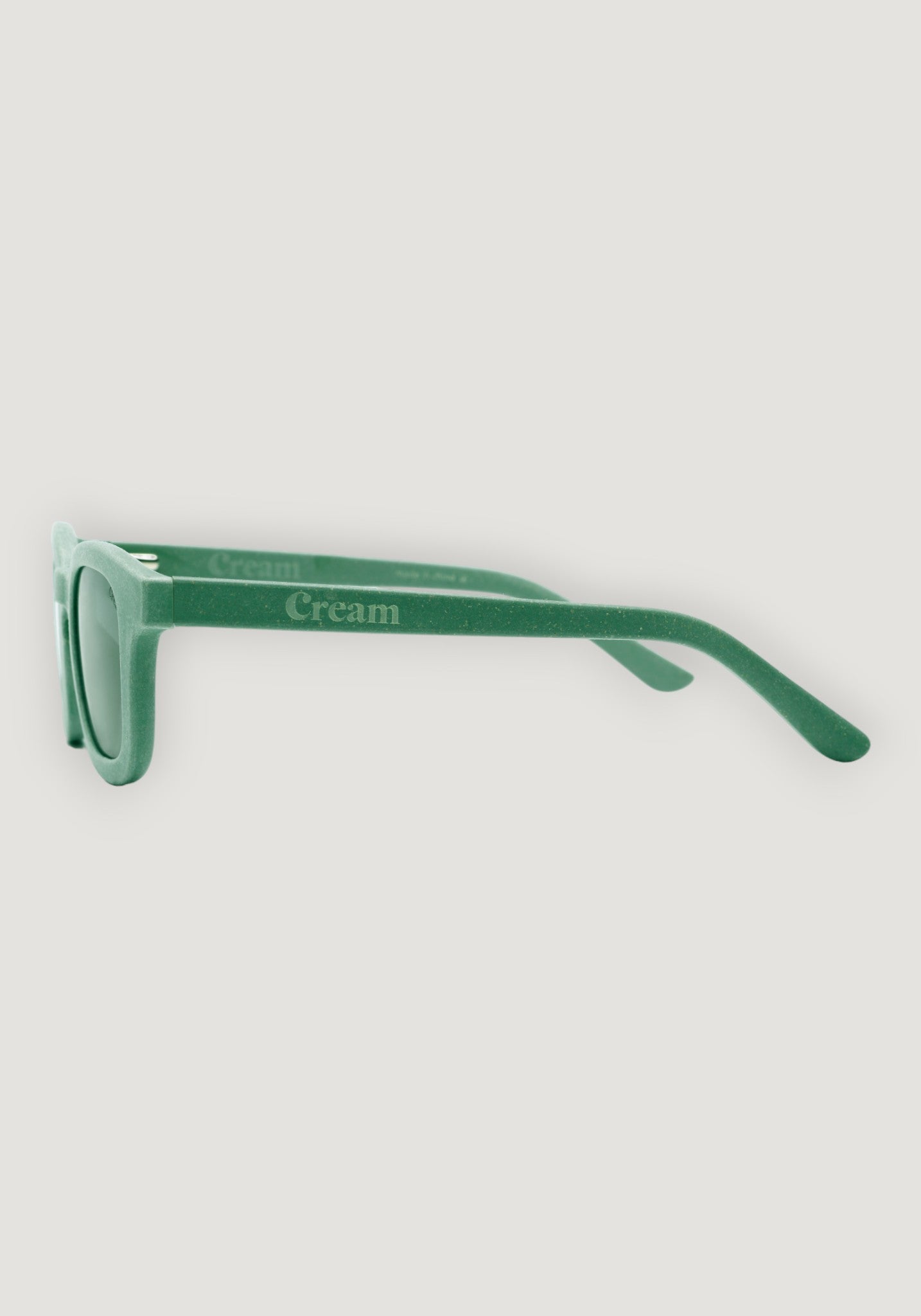 Ochelari de soare 4-8 ani - Square Bright Green Cream HipHip.ro