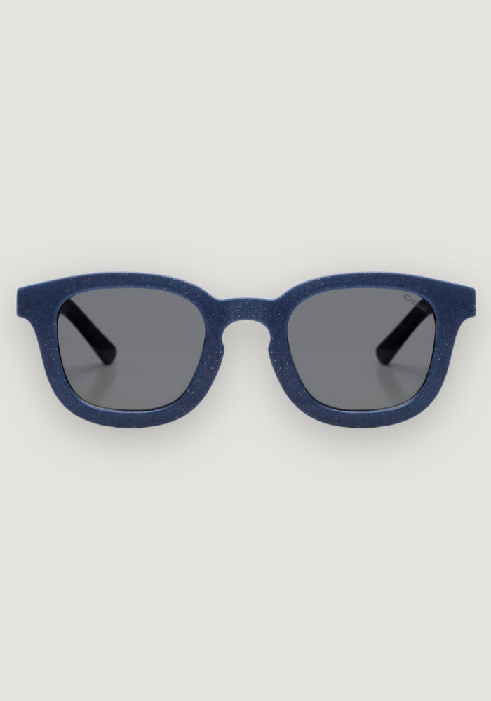 Ochelari de soare 4-8 ani - Square Navy Cream HipHip.ro