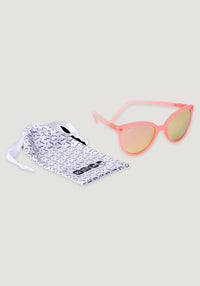 Ochelari de soare Mirror 4-9 ani - Butterfly Neon Ki ET LA HipHip.ro