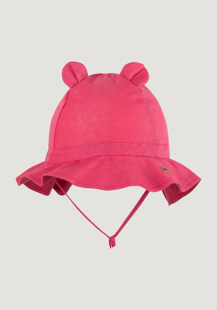Pălărie ajustabilă Light din in și bumbac - Teddy Magenta Defaut Title