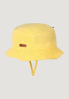 Pălărie bucket din muselină dublă de bumbac - Banana Cream Pure Pure HipHip.ro