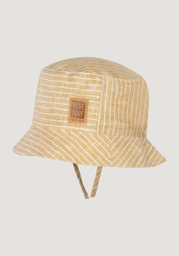 Pălărie bucket Light din in - Sahara Pure Pure HipHip.ro