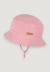 Pălărie bucket muselină dublă din bumbac - Mauve