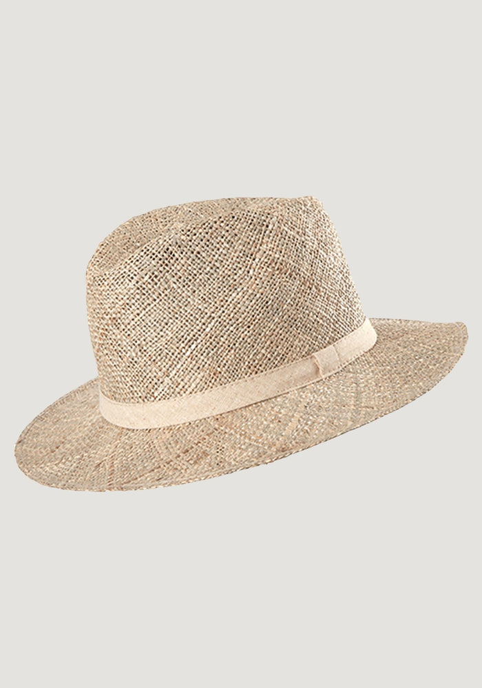 Pălărie adulți din paie - Beige Pure Pure HipHip.ro
