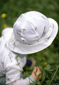 Pălărie lână de vară - Adventure White/Blue Joha HipHip.ro