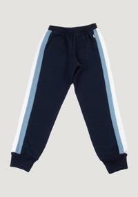 Pantaloni brushed din lână merinos - Play Navy Joha HipHip.ro