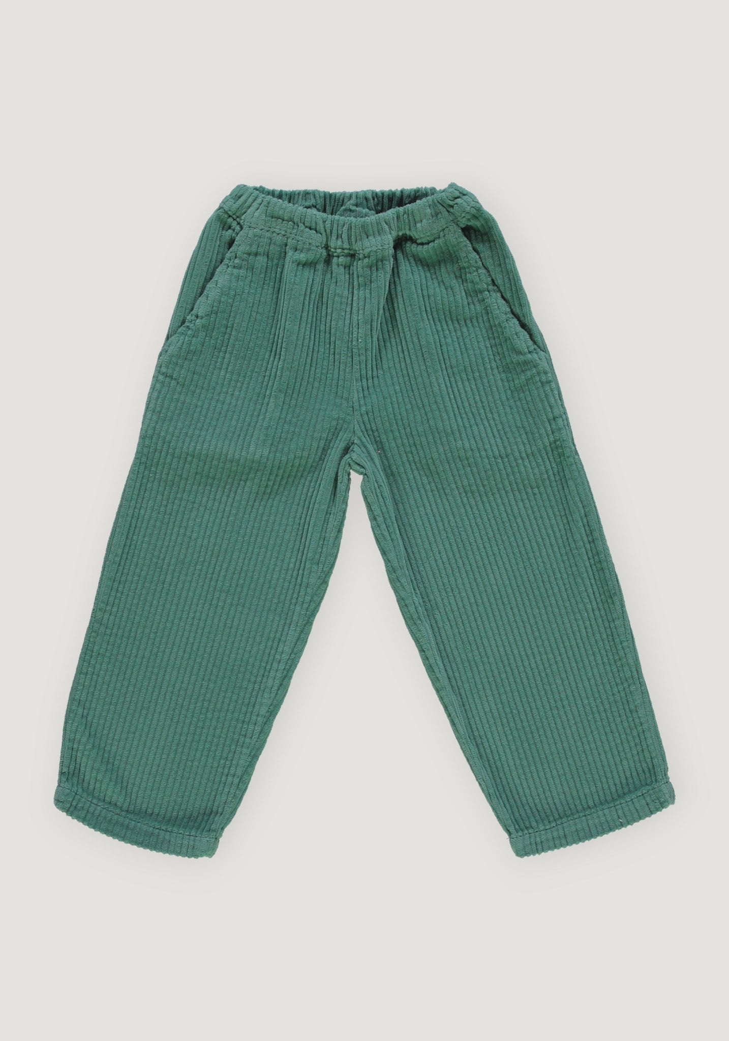 Pantaloni din bumbac - Pomelos Deep Grass Green