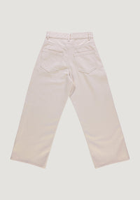 Blugi femei din bumbac - Bergenie Ankle Ecru