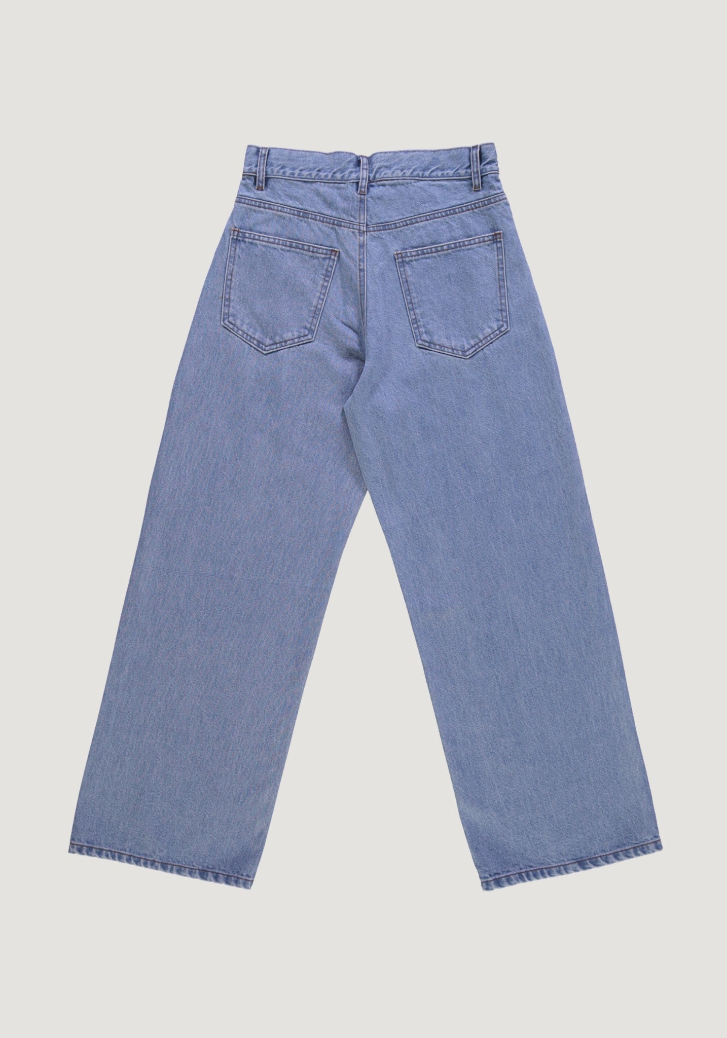 Blugi femei din bumbac - Bergenie Ankle Light Blue Poudre Organic HipHip.ro