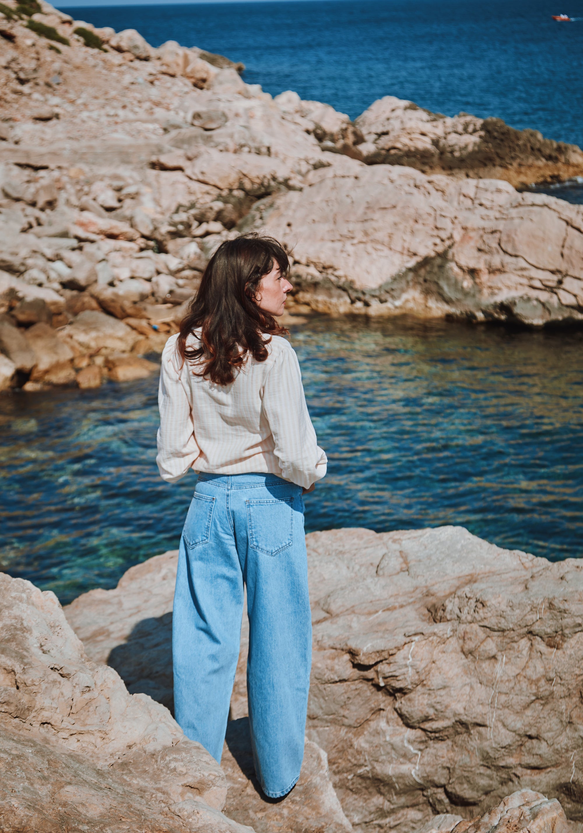 Pantaloni din denim - Bergenie Ankle Light Blue