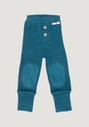 Pantaloni lână merinos - Joggers Seabreeze Teal