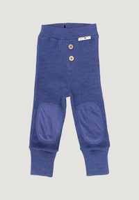 Pantaloni lână merinos - Joggers Twilight Blue