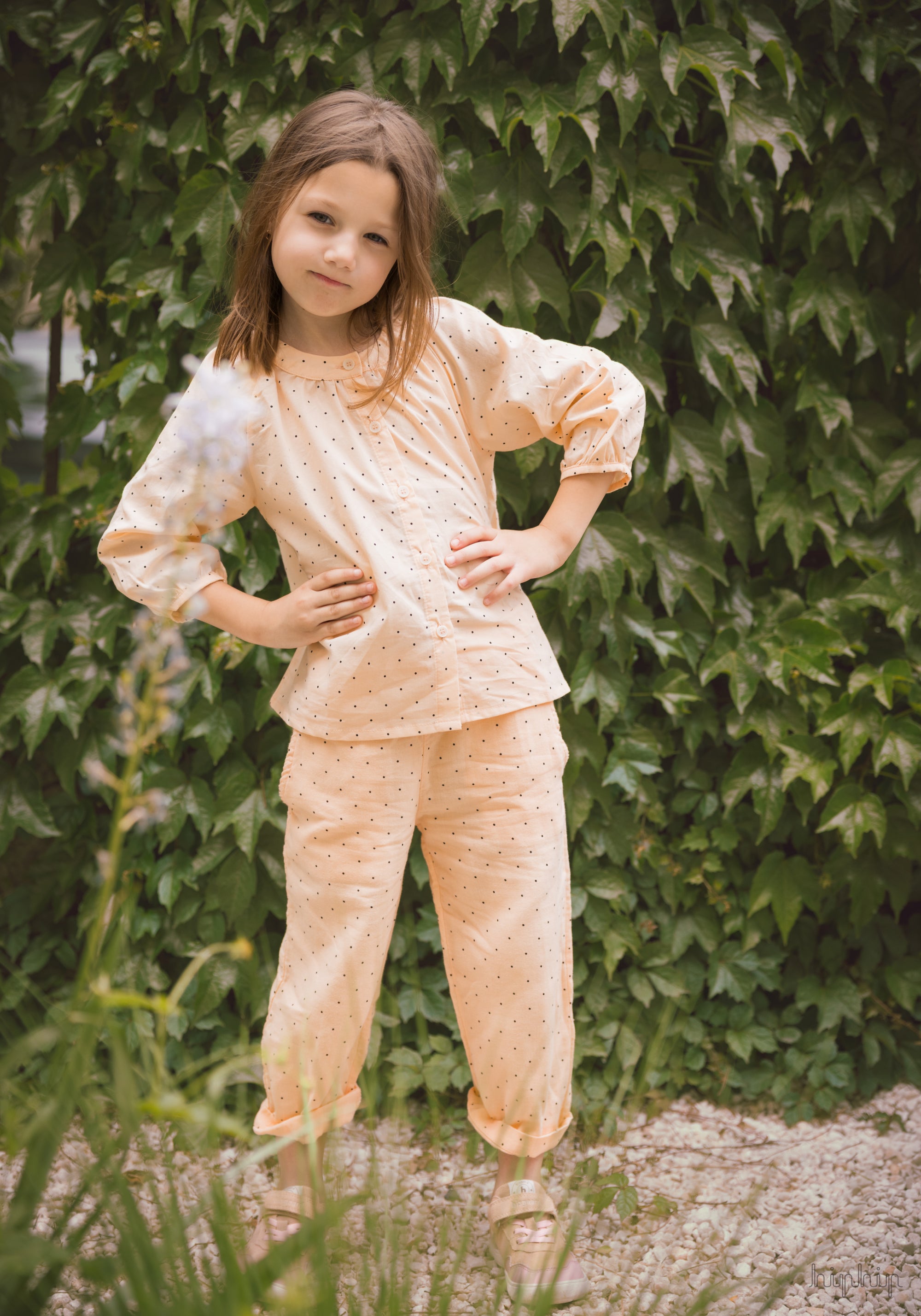 Cămașă din bumbac - Pecan Points Bellini