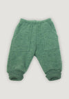 Pantaloni fleece din lână merinos - Green Joha HipHip.ro