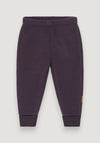 Pantaloni fleece din lână merinos - Plum Perfect