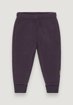 Pantaloni fleece din lână merinos - Plum Perfect