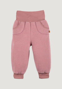 Pantaloni fleece din lână merinos - Shadow Rose Pure Pure HipHip.ro