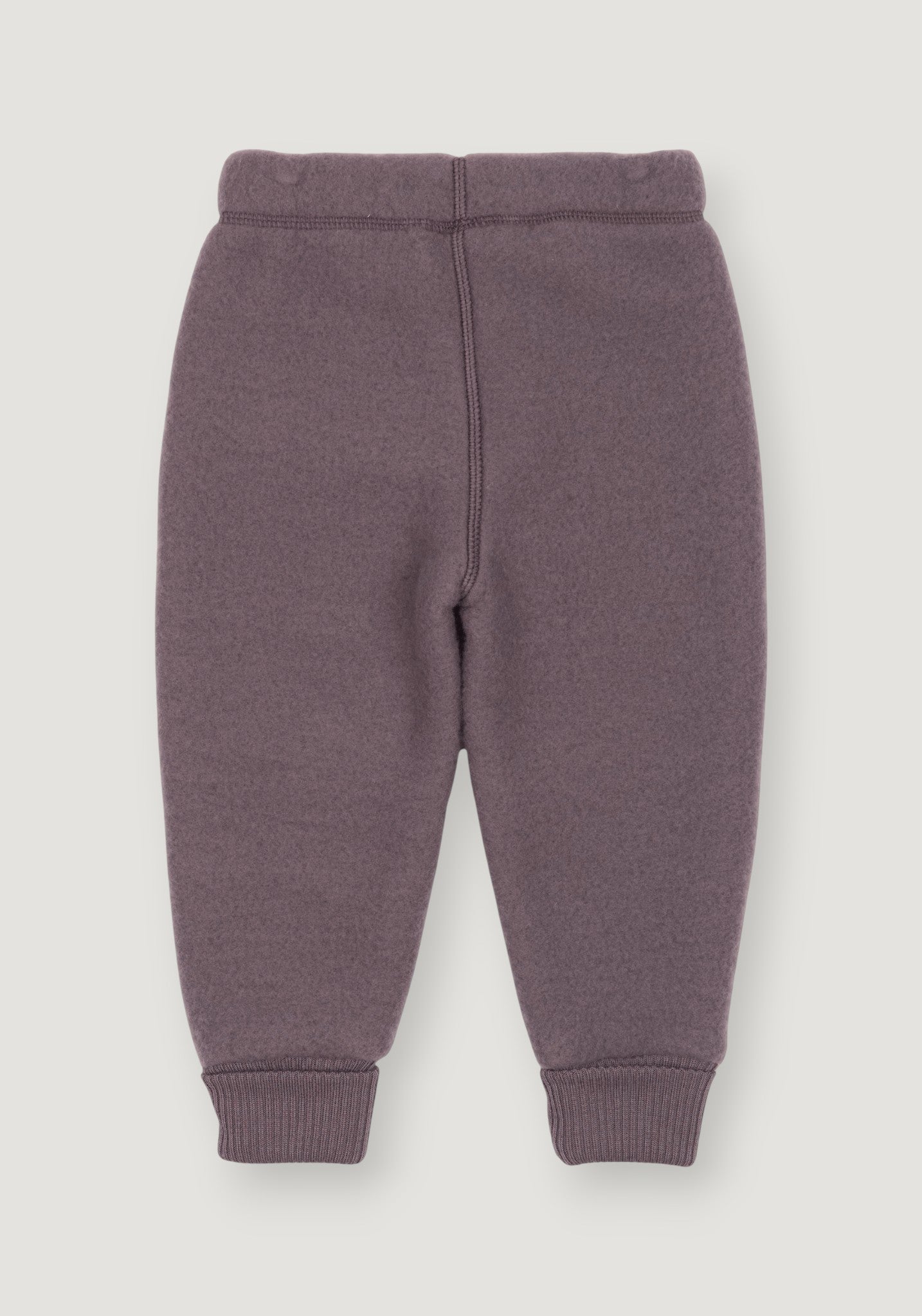 Pantaloni fleece din lână merinos - Sparrow