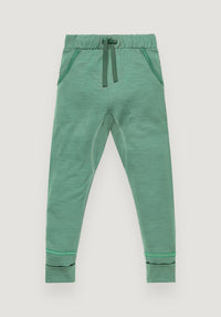 Pantaloni lână merinos super fină - 24/7 Emerald Green Default Title