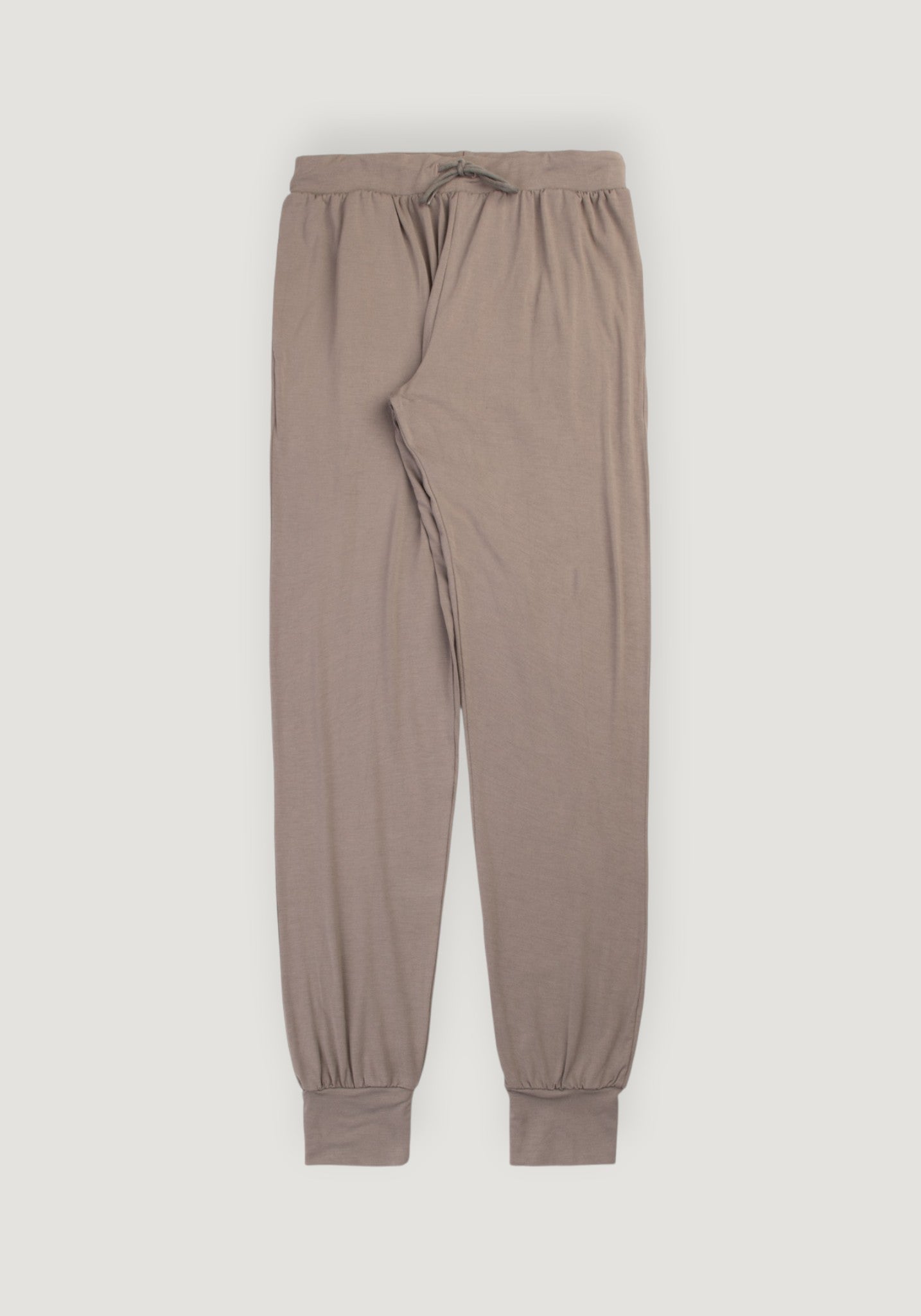 Pantaloni lounge din bambus - Luna Dark Beige