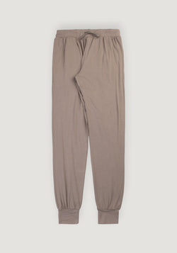 Pantaloni lounge din bambus - Luna Dark Beige