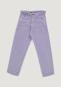 Pantaloni reiat din bumbac - Carotte Lavender Aura Poudre Organic HipHip.ro