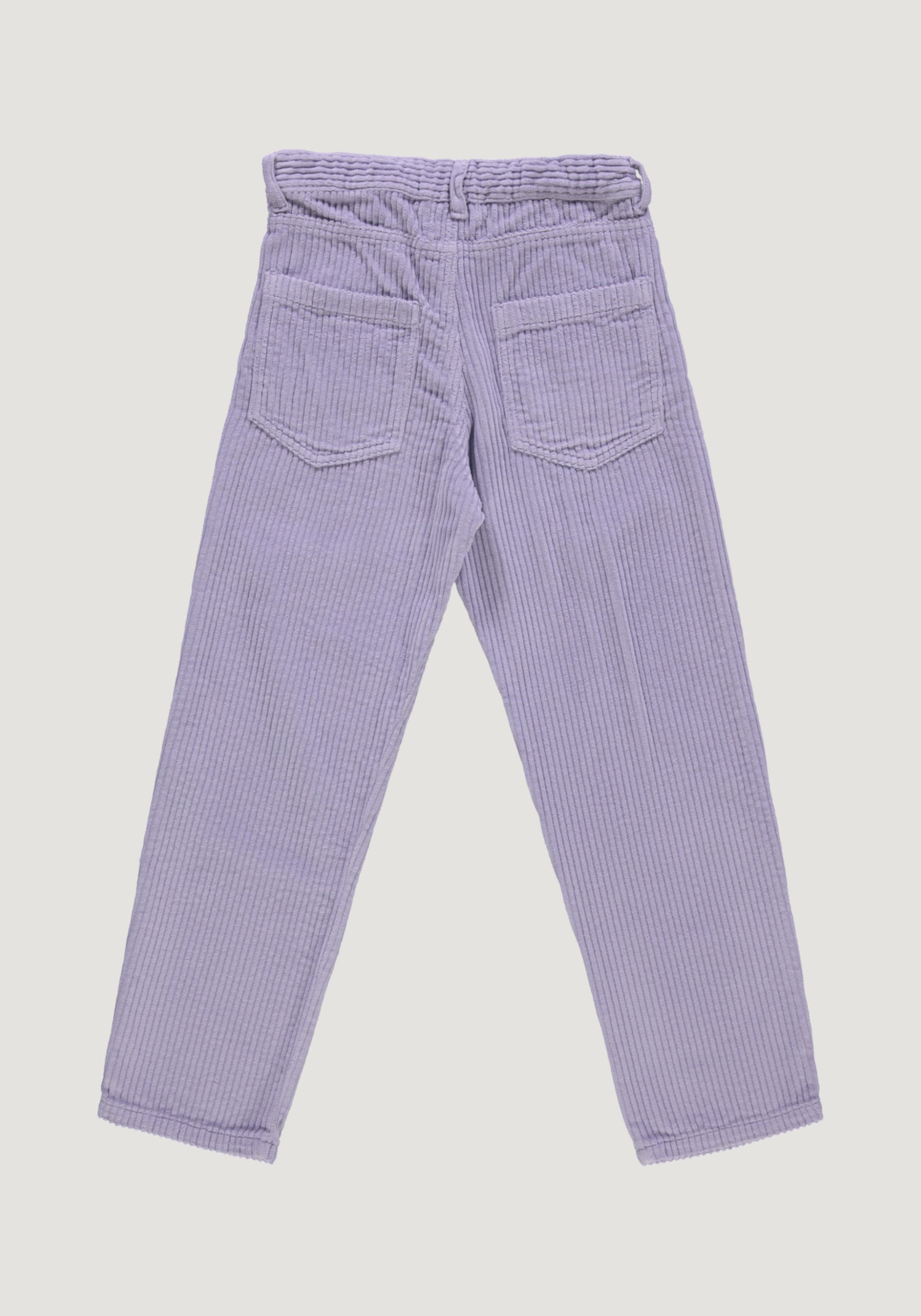Pantaloni reiat din bumbac - Carotte Lavender Aura Poudre Organic HipHip.ro