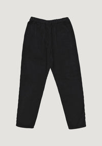 Pantaloni reiat femei din bumbac - Coquelicot Pirate Black