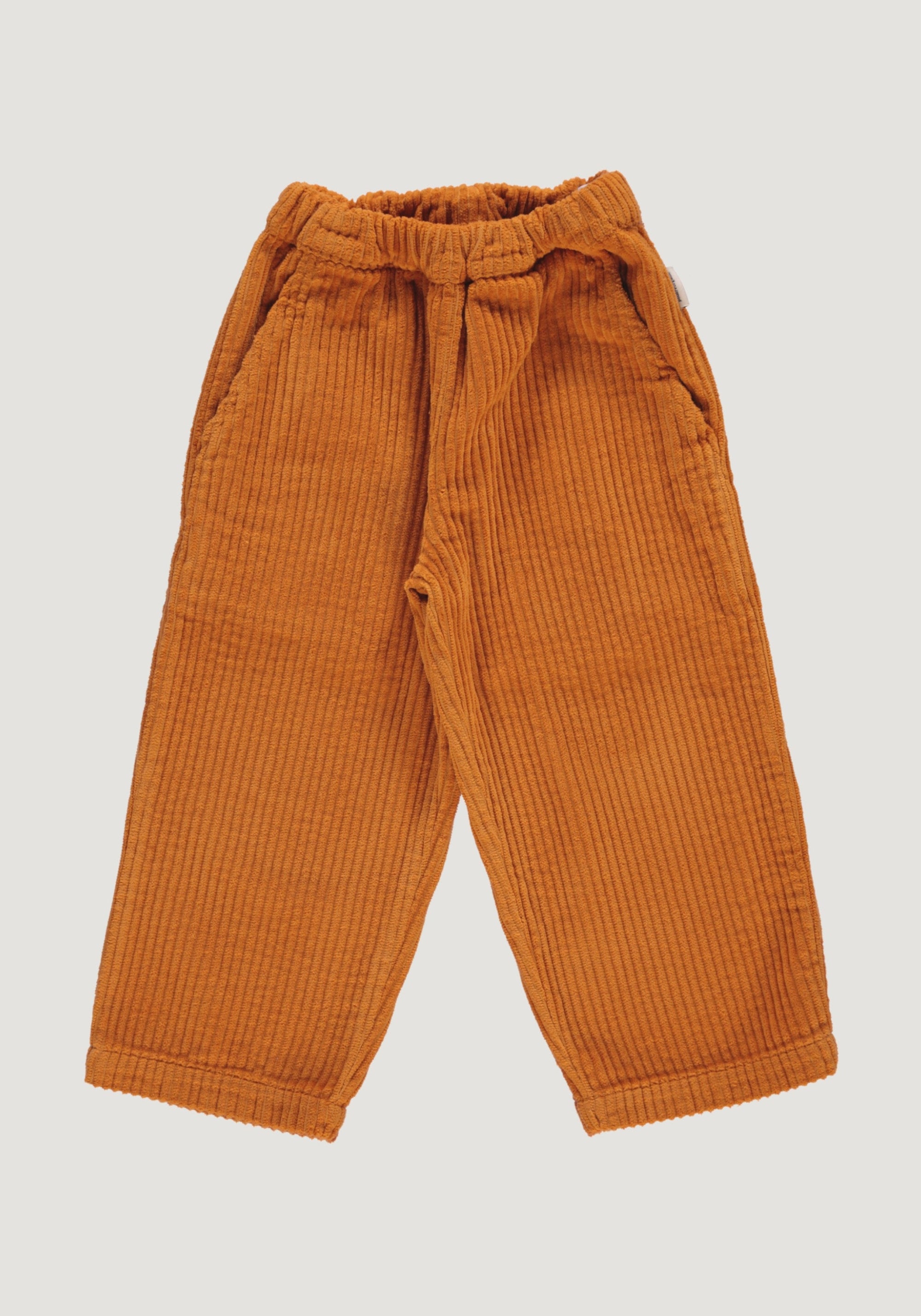 Pantaloni reiat din bumbac - Pomelos Desert Sun Poudre Organic HipHip.ro