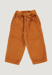 Pantaloni reiat din bumbac - Pomelos Desert Sun Poudre Organic HipHip.ro