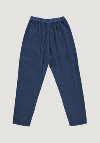 Pantaloni reiat femei din bumbac - Coquelicot Dark Denim