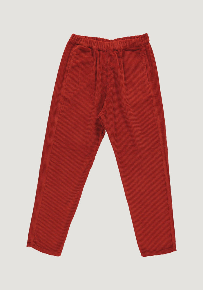 Pantaloni reiat femei din bumbac - Coquelicot Rooibos Tea Poudre Organic HipHip.ro