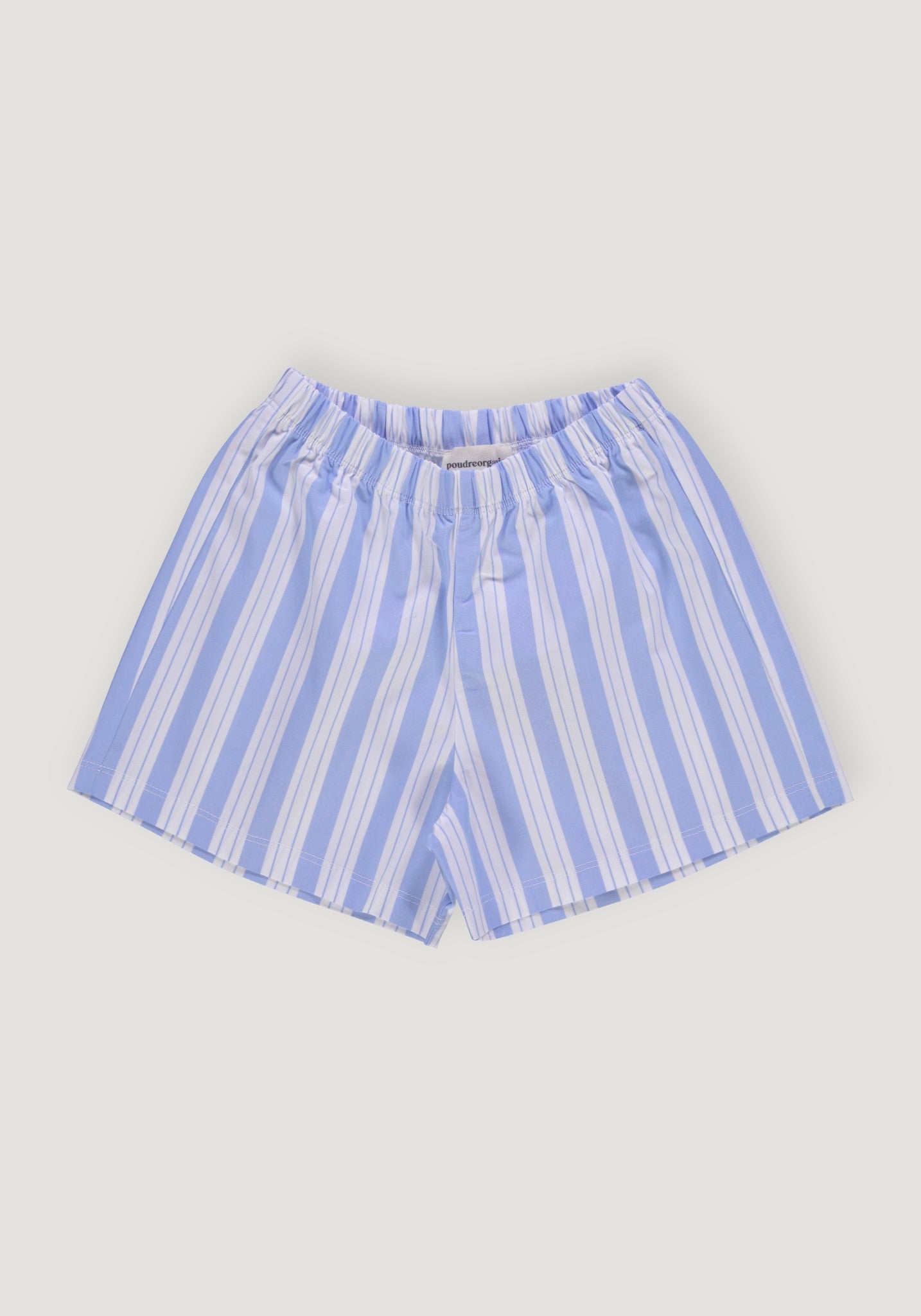 Pantaloni scurți din bumbac - Gui Wide Blue/White Stripes