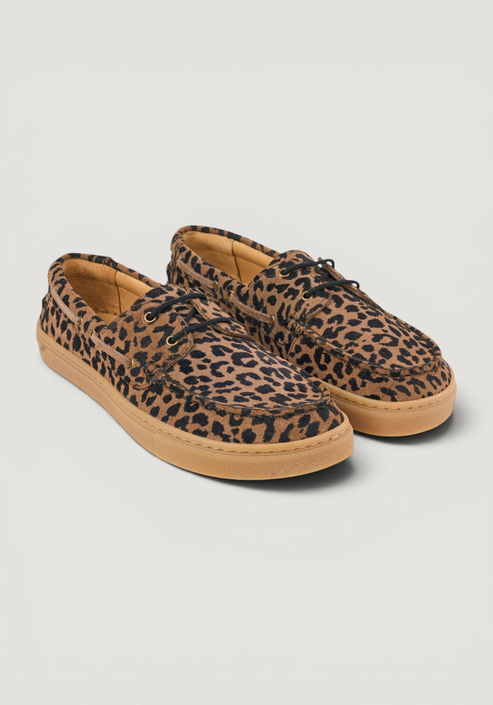 Pantofi Barefoot din piele întoarsă - Hivera Leo Beige