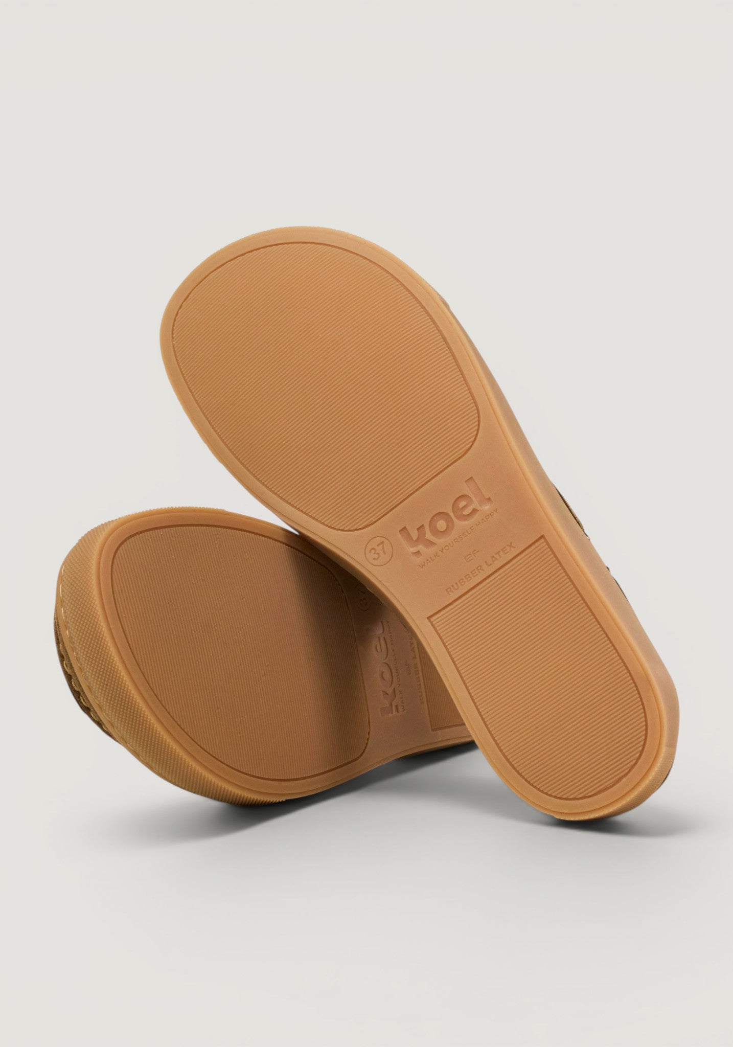 Pantofi Barefoot din piele întoarsă - Hivera Taupe