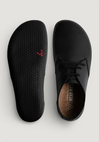 Pantofi Barefoot din piele - Ra IV Men Obsidian