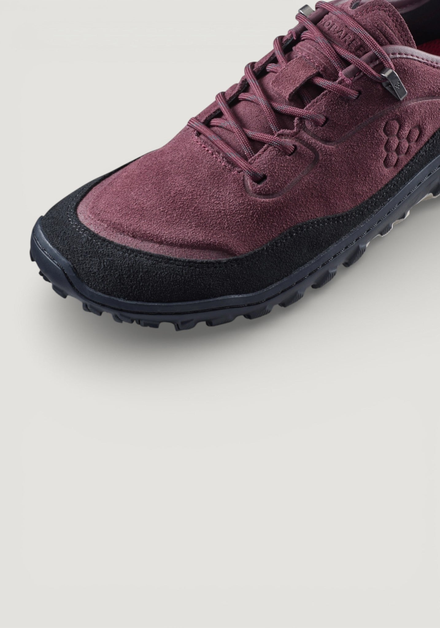 Pantofi drumeție Barefoot din piele întoarsă - Tracker Leather AT Low II Women Fig