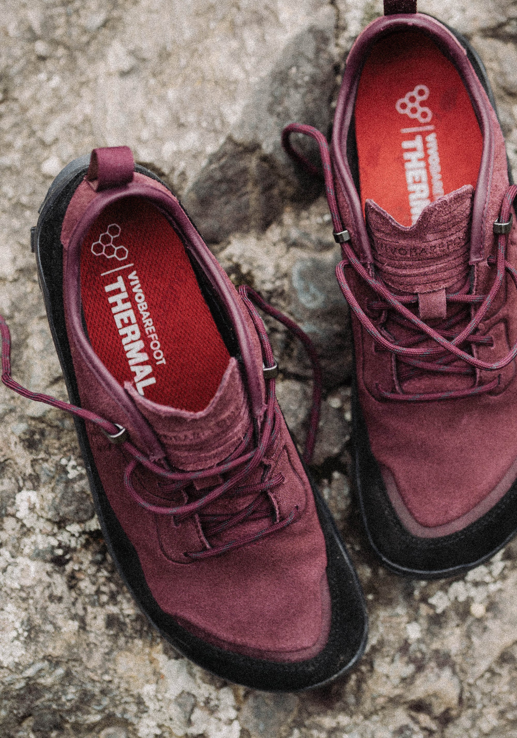 Pantofi drumeție Barefoot din piele întoarsă - Tracker Leather AT Low II Women Fig