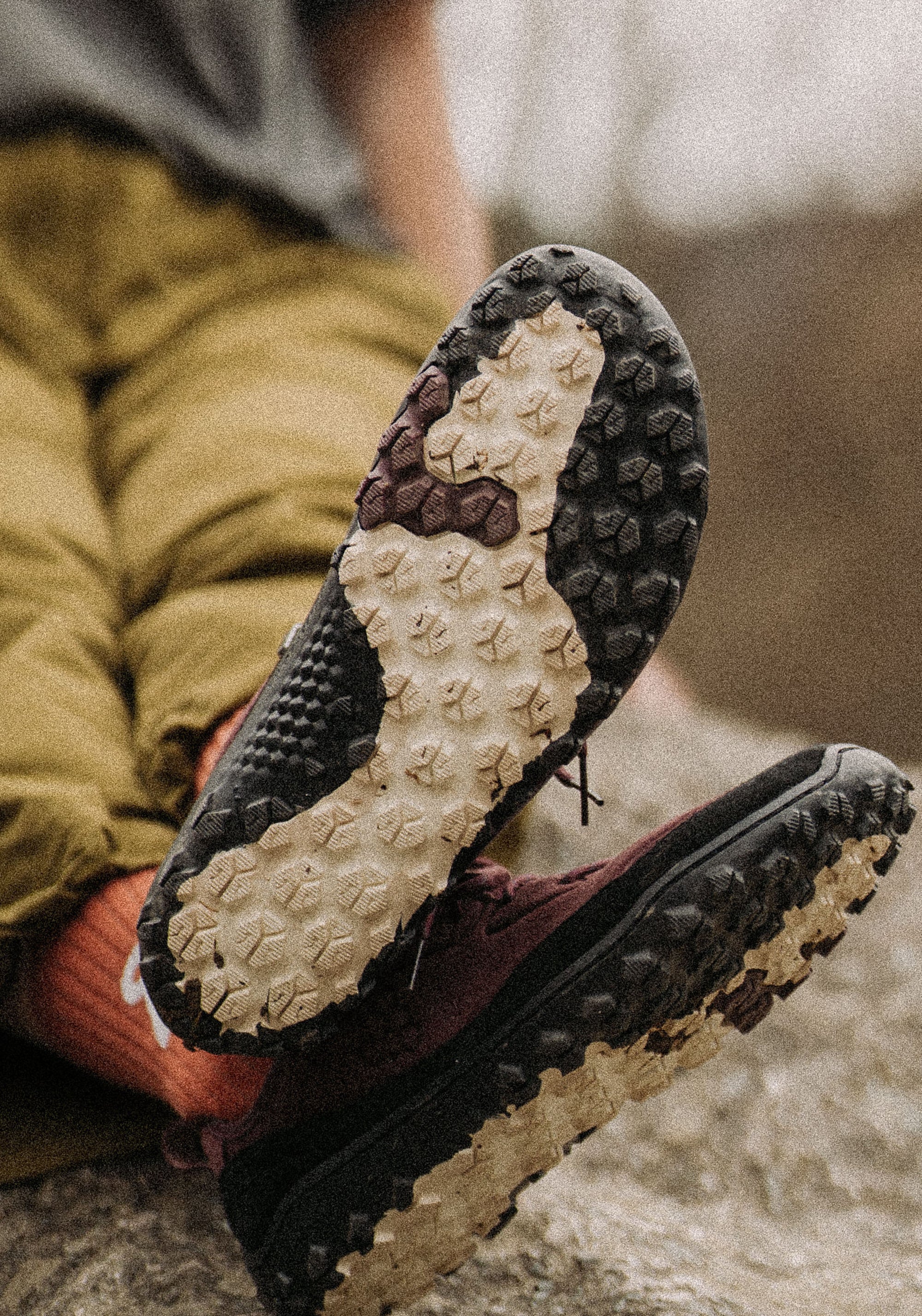Pantofi drumeție Barefoot din piele întoarsă - Tracker Leather AT Low II Women Fig