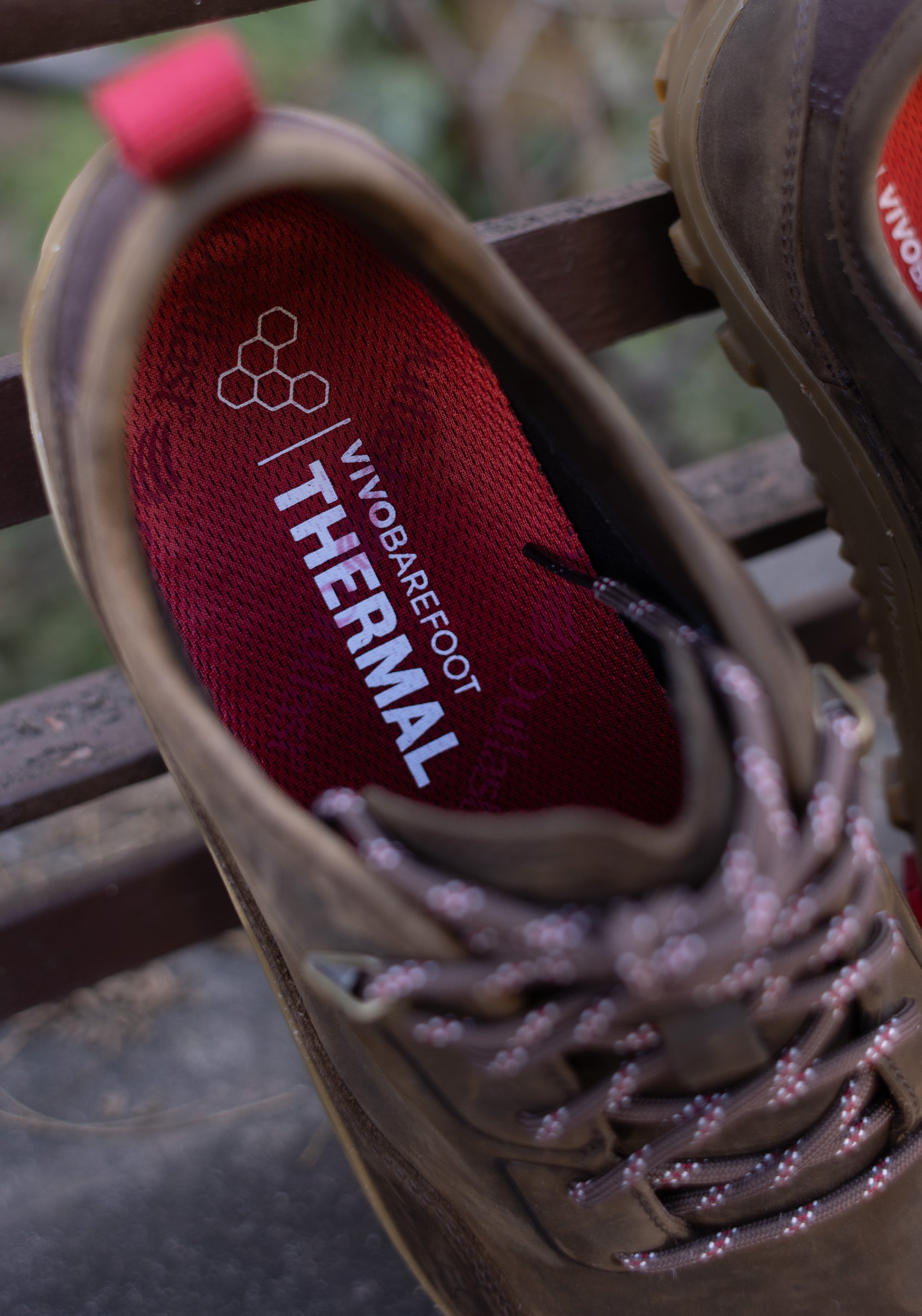 Pantofi drumeție Barefoot din piele - Tracker Leather AT Low II Men Bracken
