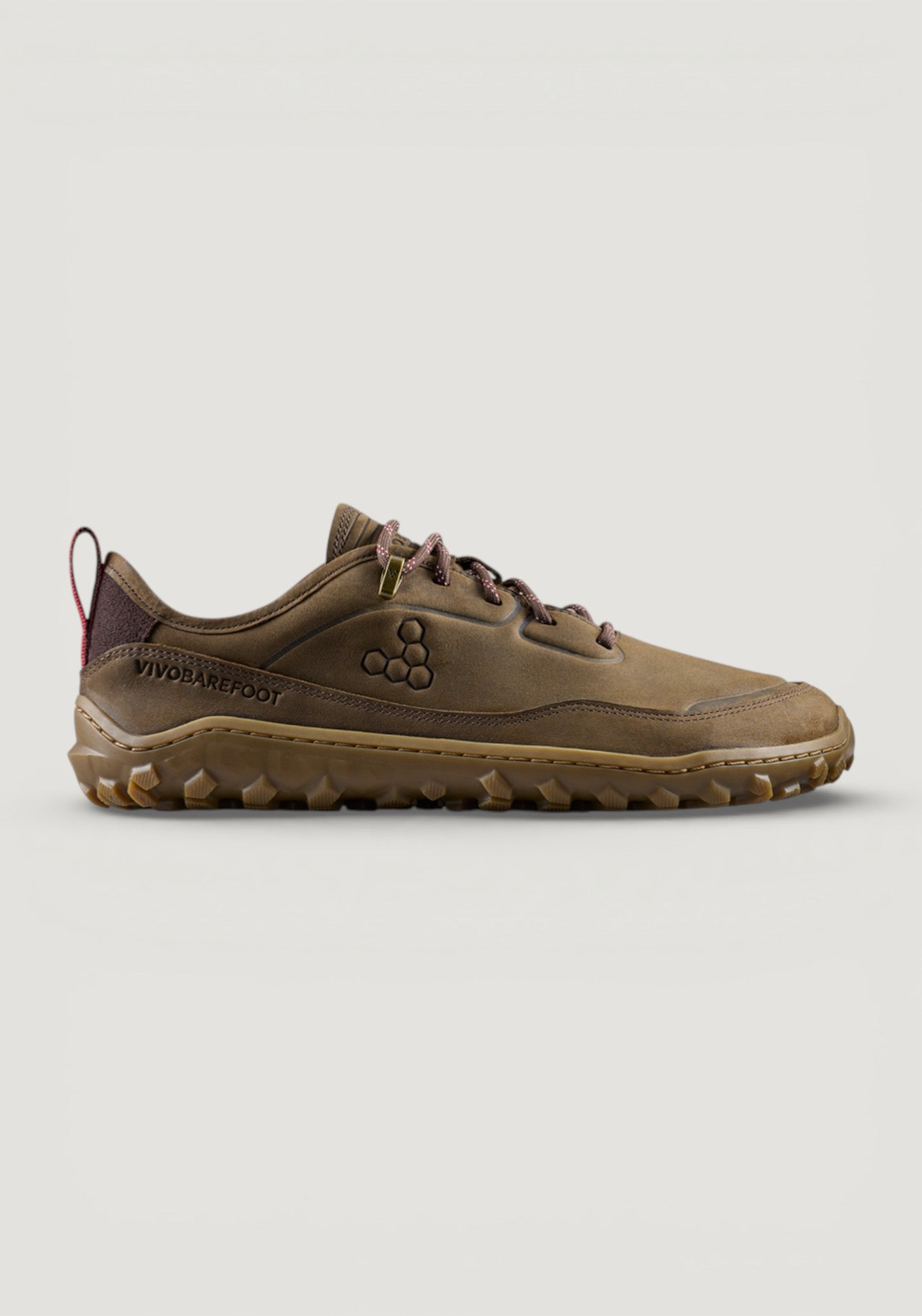 Pantofi drumeție Barefoot din piele - Tracker Leather AT Low II Men Bracken
