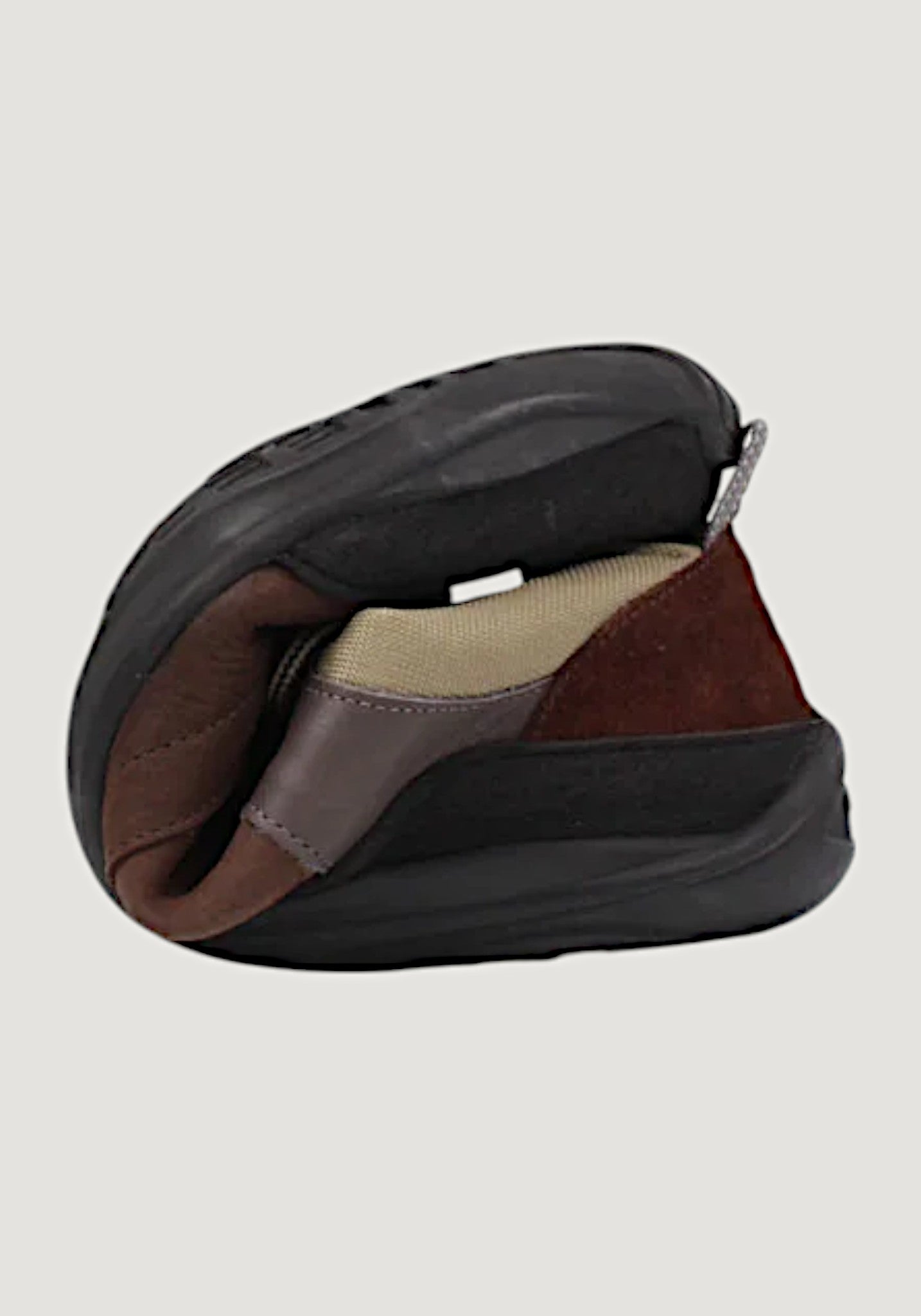 Pantofi drumeție Barefoot impermeabili adulți - Trekk Style Chestnut