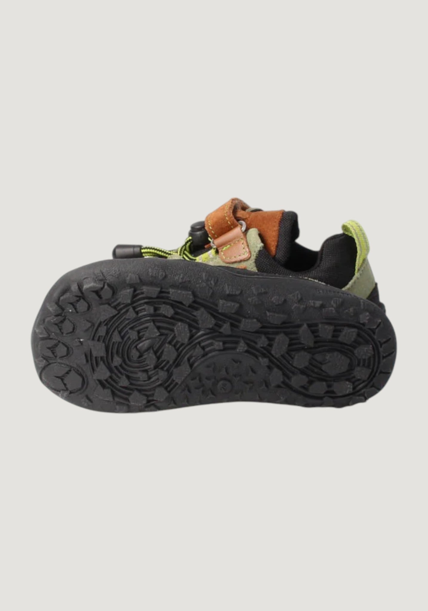 Pantofi drumeție Barefoot impermeabili - Caprini Green Moss