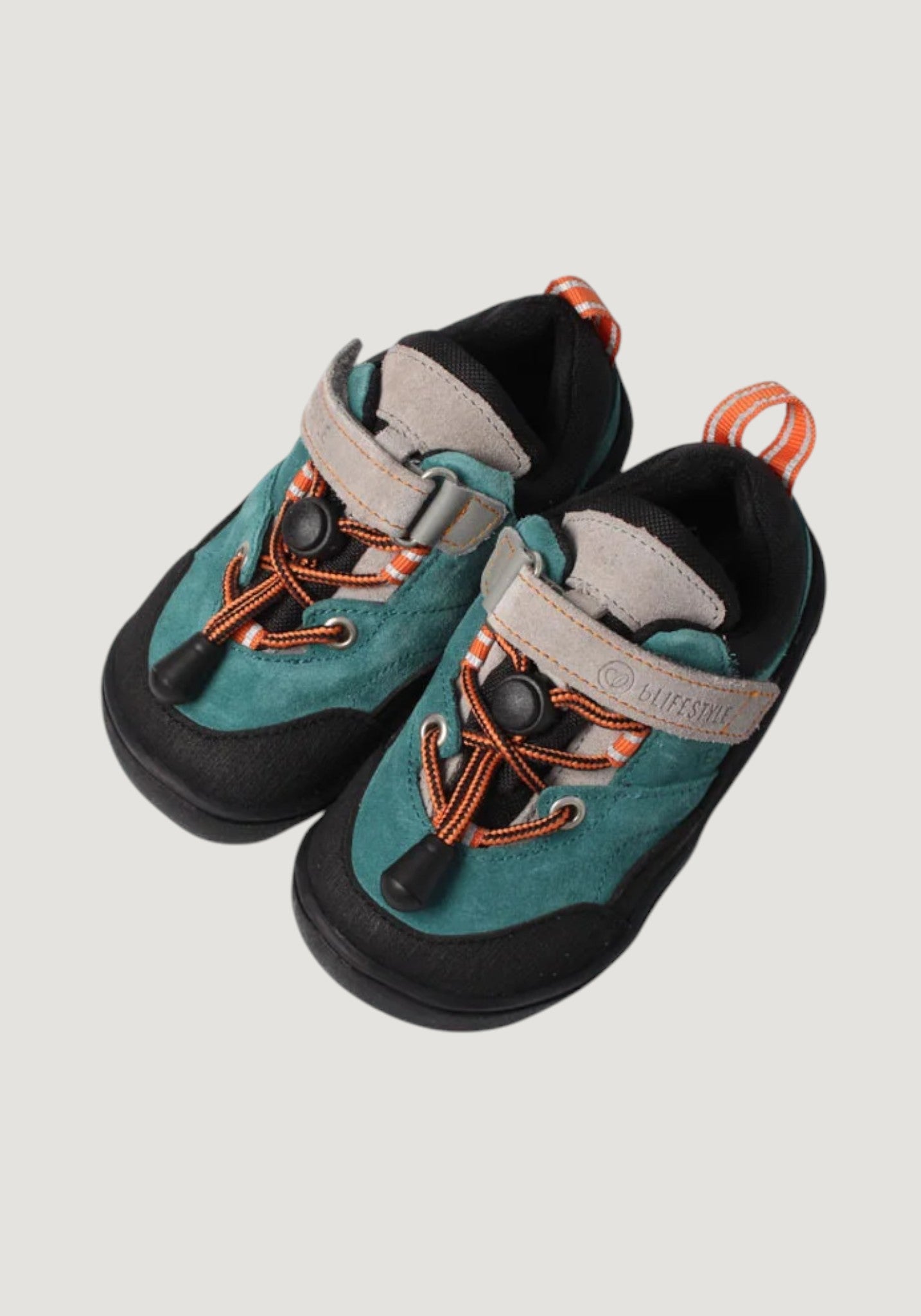 Pantofi drumeție Barefoot impermeabili - Caprini Petrol